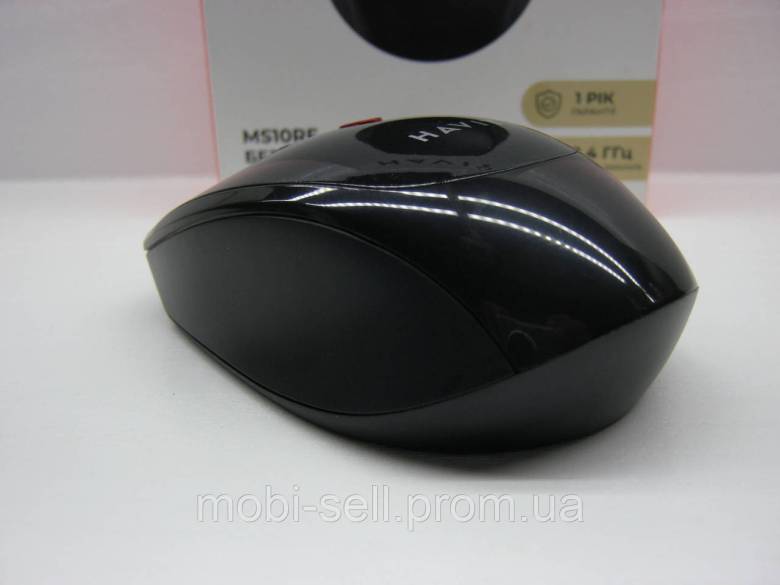 Миша бездротова HAVIT HV-MS10RF Black 2.4 GHz Optical Mouse, 1.5V / АА - фото фото фото 2