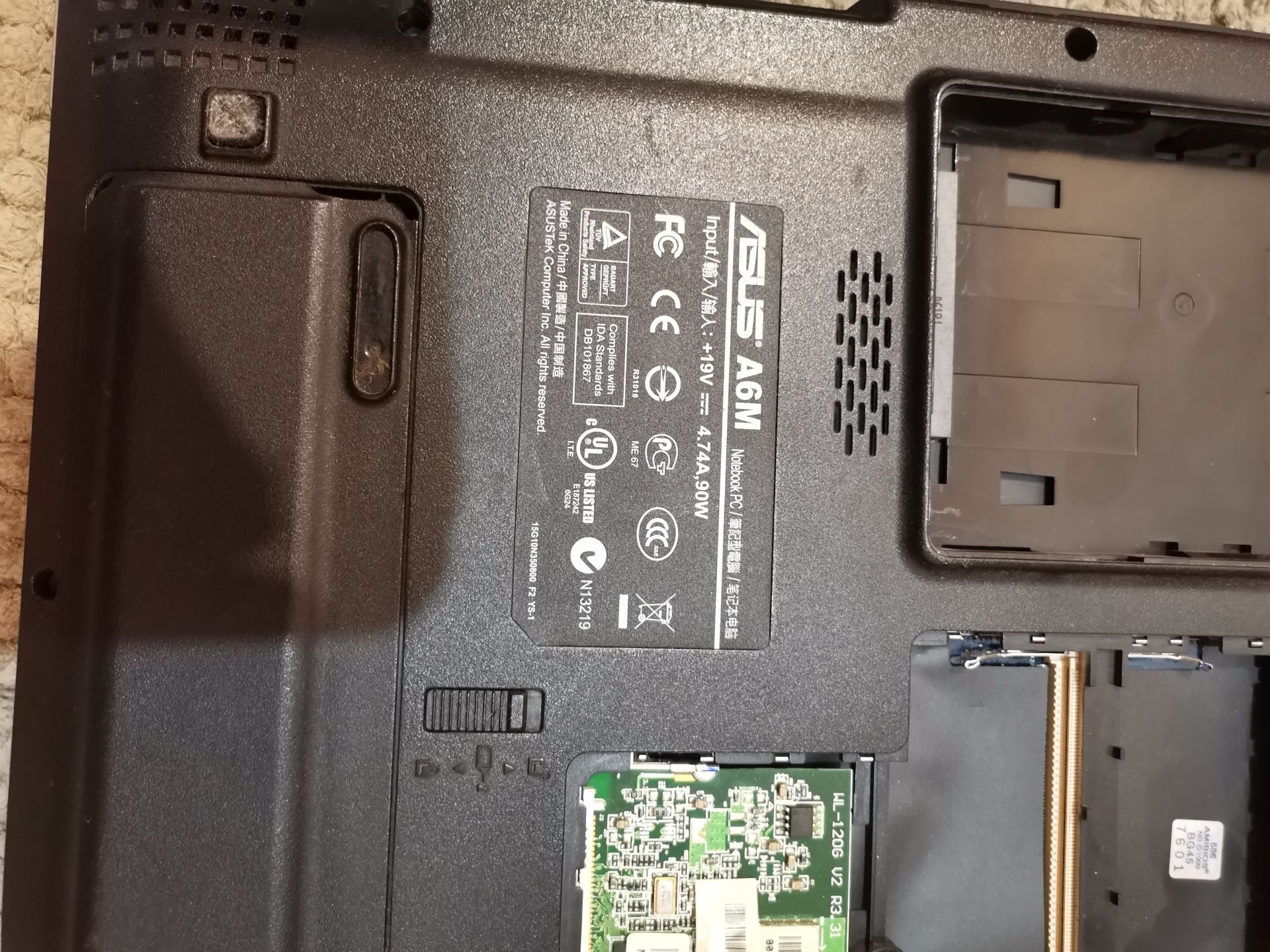 Ноутбук Asus A6M - фото фото фото 12