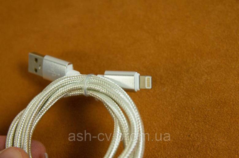 Кабель PURIDEA Premium Lightning (iPhone, 1 метр, White) - фото фото фото 3
