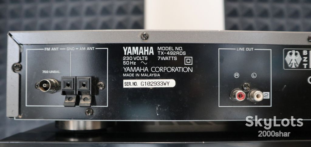Фм тюнер YAMAHA TX-492 - фото фото фото 5