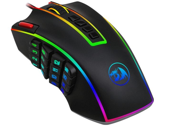 Мышка Redragon Legend Chroma RGB IR USB Black - фото фото фото 4