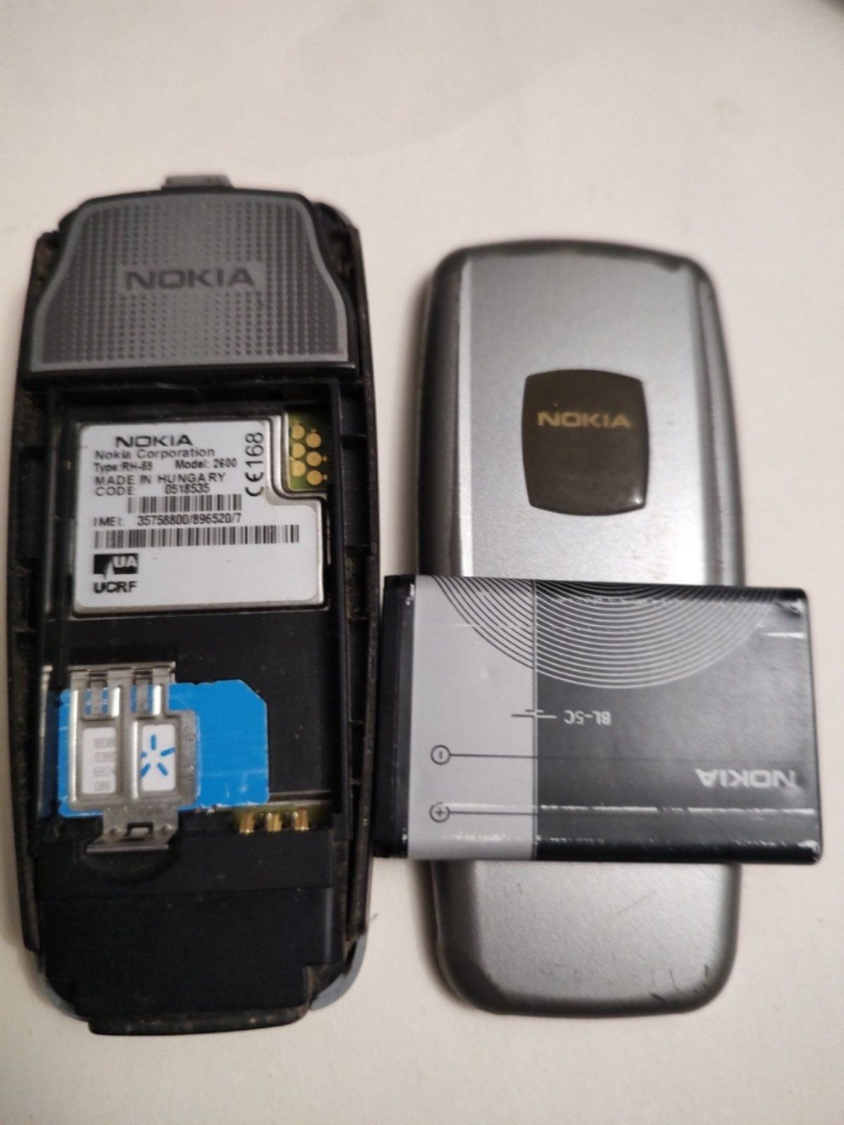 Телефон Nokia 2600 RH-59 робочий - фото фото фото 1