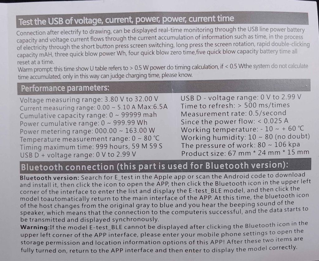 USB тестер Atorch J7-C Bluetooth версия - фото фото фото 5