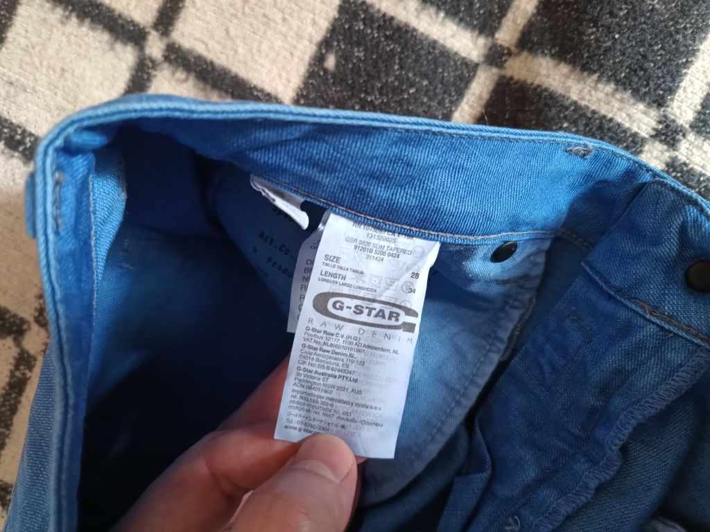 Джинси G-Star Raw Gsr 5620 Slim Tapered - фото фото фото 7