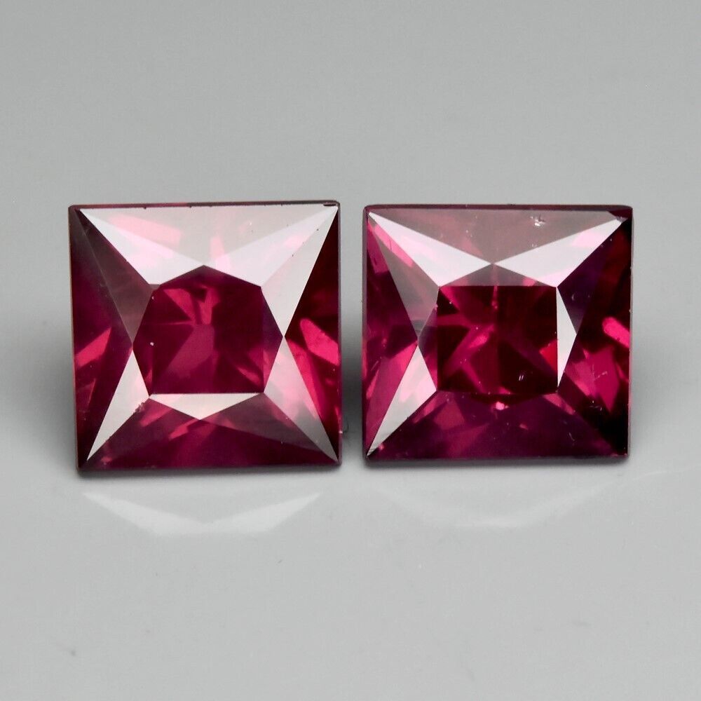 5.12ct Натуральные Rhodolit Гранаты. - фото фото фото 0