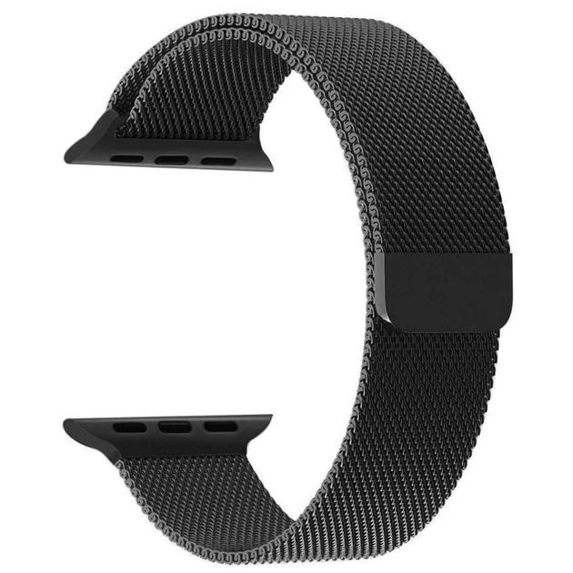 Ремінець Apple Watch Milanese Loop 38 mm/40 mm/41 mm Black - фото фото фото 4