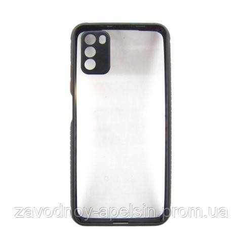 Xiaomi Poco M3 защитный чехол TPU+PC clear - фото фото фото 0