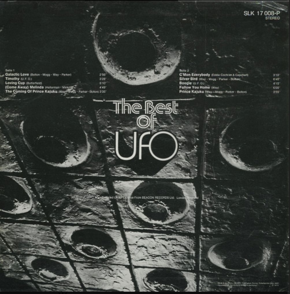 UFO - The Best Of UFO - 1970-73.   (LP). 12. Vinyl. Пластинка. Germany - фото фото фото 1