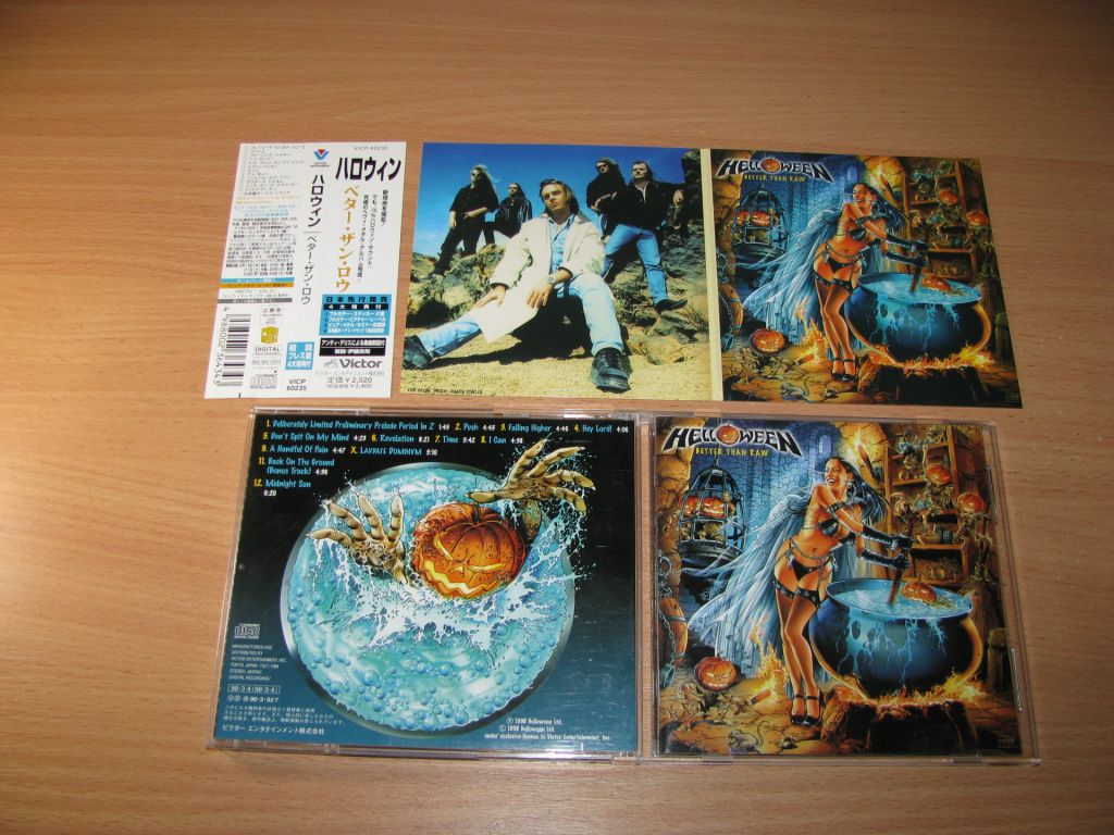 HELLOWEEN - Better Than Raw  (1998 Victor 1st press,Japan) - фото фото фото 0