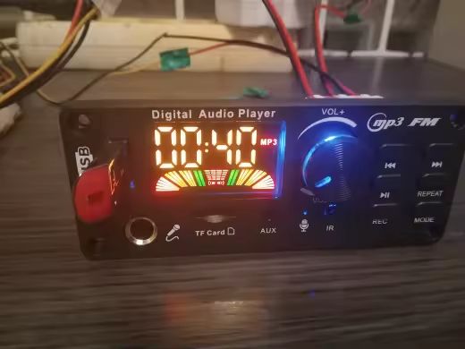 Модуль підсилювача для самостійної збірки MP3-плеєра, FM-радио з Bluetooth 80 Вт, 2*40 Вт - фото фото фото 4