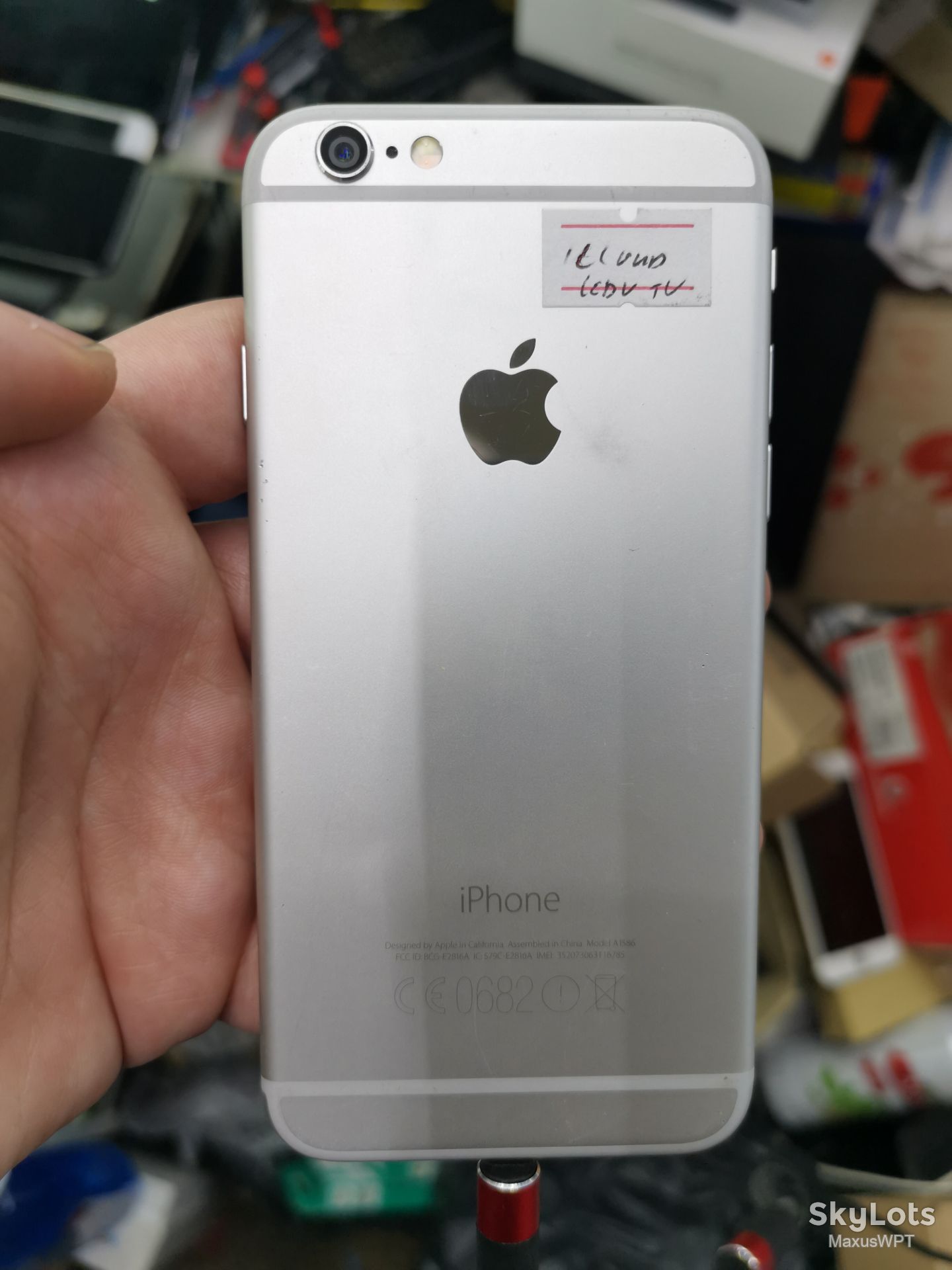 #1701 Sklad iphone 6 white icloud - фото фото фото 1