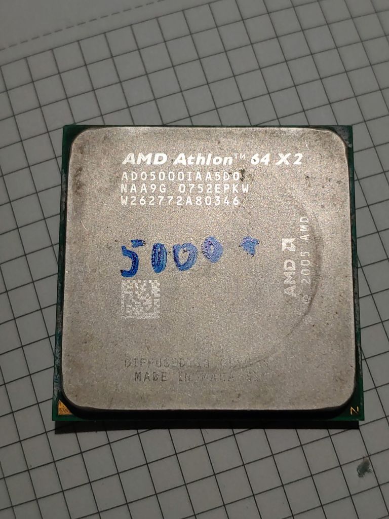 Процессор сокет AM2 AMD Athlon 64 X2 5000+ ADO5000IAA5CZ ADO5000IAA5DO AM2 - фото фото фото 2