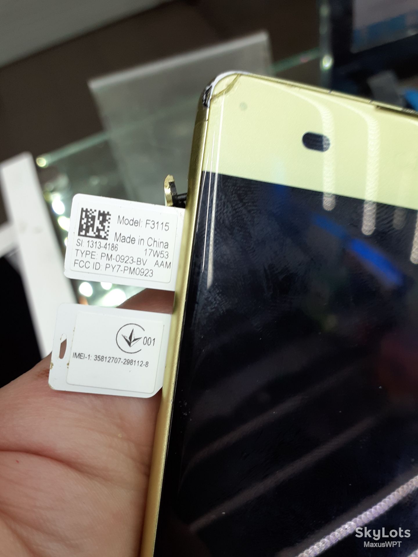 #572 Sony Xperia XF Gold F3115 sklad - фото фото фото 8