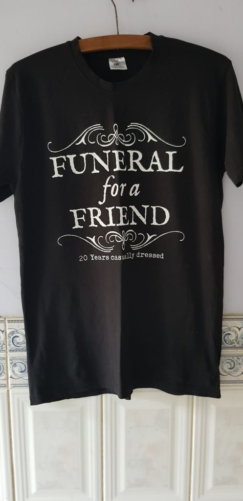 Футболка "Funeral For A Friend"   (100% cotton, M, Bangladesh) - фото фото фото 0