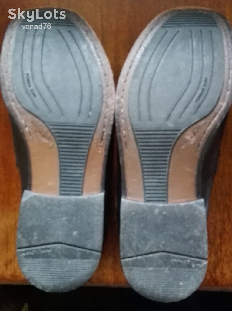 Туфли-мокасины Clarks 8,5, 43р., 28,5см. - фото фото фото 4