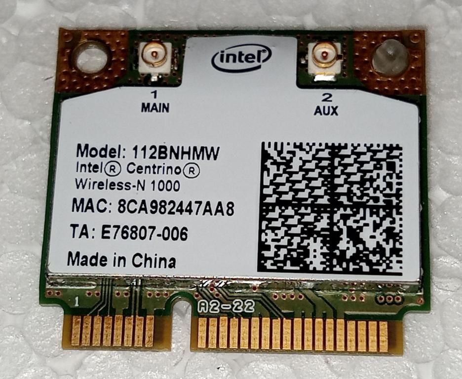 WI-FI адаптер з ноутбука SONY Vaio PCG-41214M VPCSB 112BNHMW - фото фото фото 3