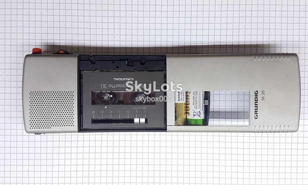 Диктофон Grundig Sh20 с кассетой - фото фото фото 2