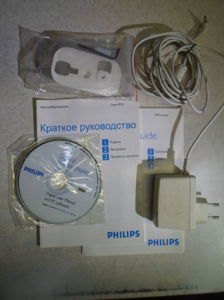 Цифрова фоторамка Philips Digital Photo display 9FF2, 9 дюймів. - фото фото фото 7