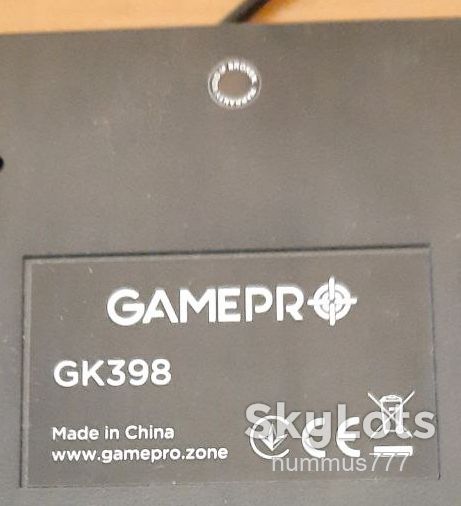 Ігрова клавіатура з підсвіткою RGB GamePro Headshot GK398 USB Тест ОК - фото фото фото 2