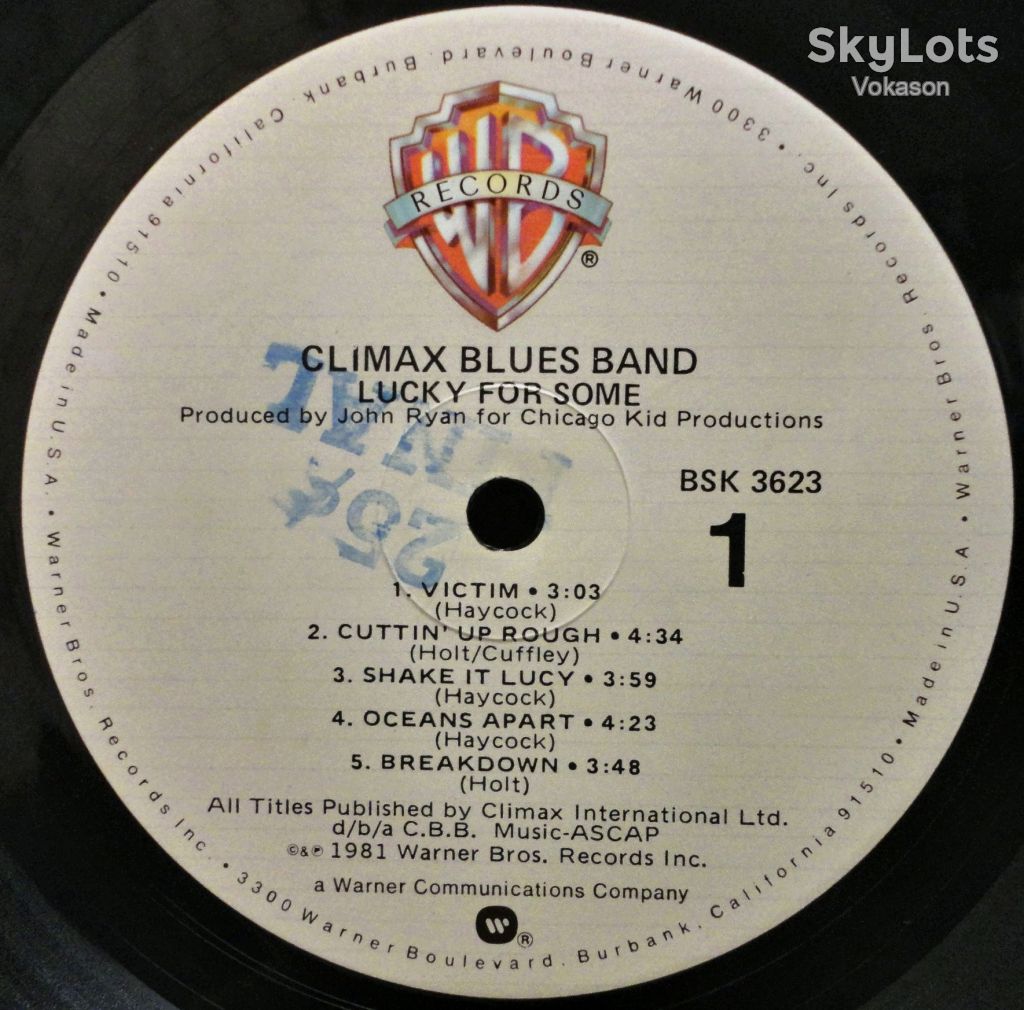 Climax Blues Band ‎– Lucky For Some NM-/EX+ - фото фото фото 2