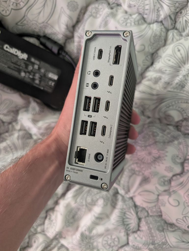 Док-станція CalDigit TS4 Thunderbolt 4 - фото фото фото 3