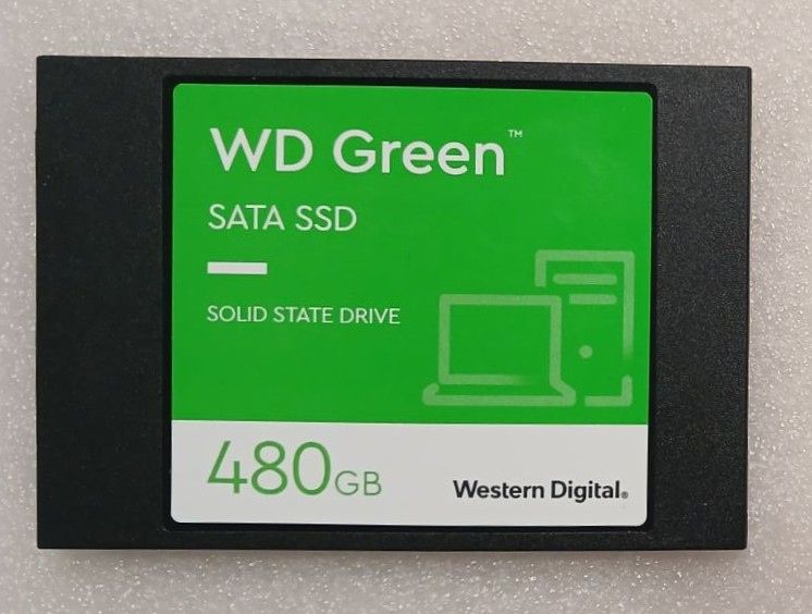 SSD SSD Western Digital WD Green 480GB SATA 2.5" — робочий, відмінний стан   (100%) - фото фото фото 0