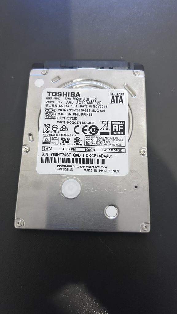 Жорсткий диск Toshiba 500 Gb - фото фото фото 0