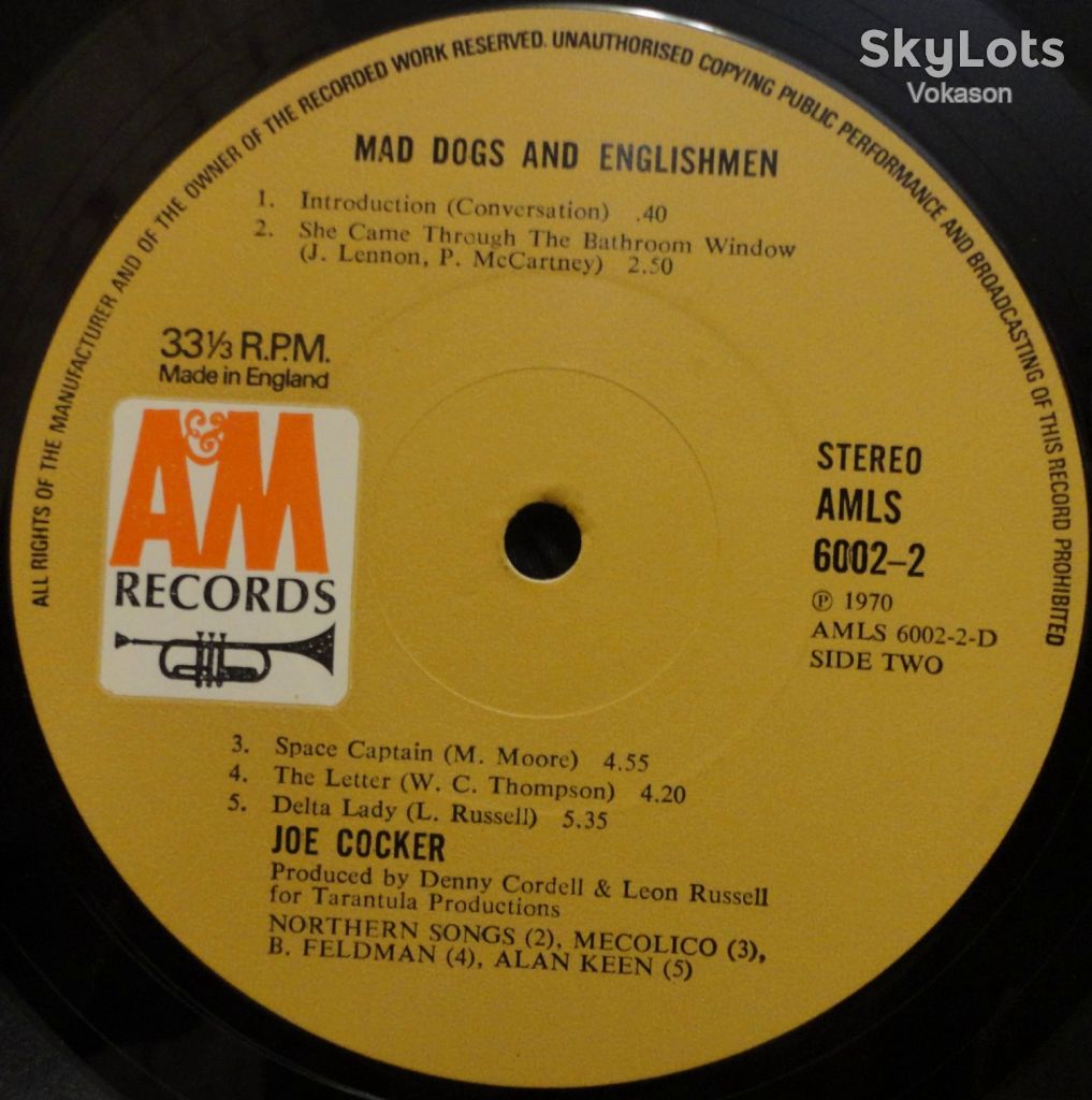 Joe Cocker ‎– Mad Dogs &amp; Englishmen  GF 2lp  NM/EX/EX - фото фото фото 5