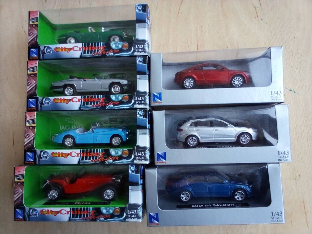 New Ray моделі 1:43 Audi Fiat Jaguar BMW - фото фото фото 8