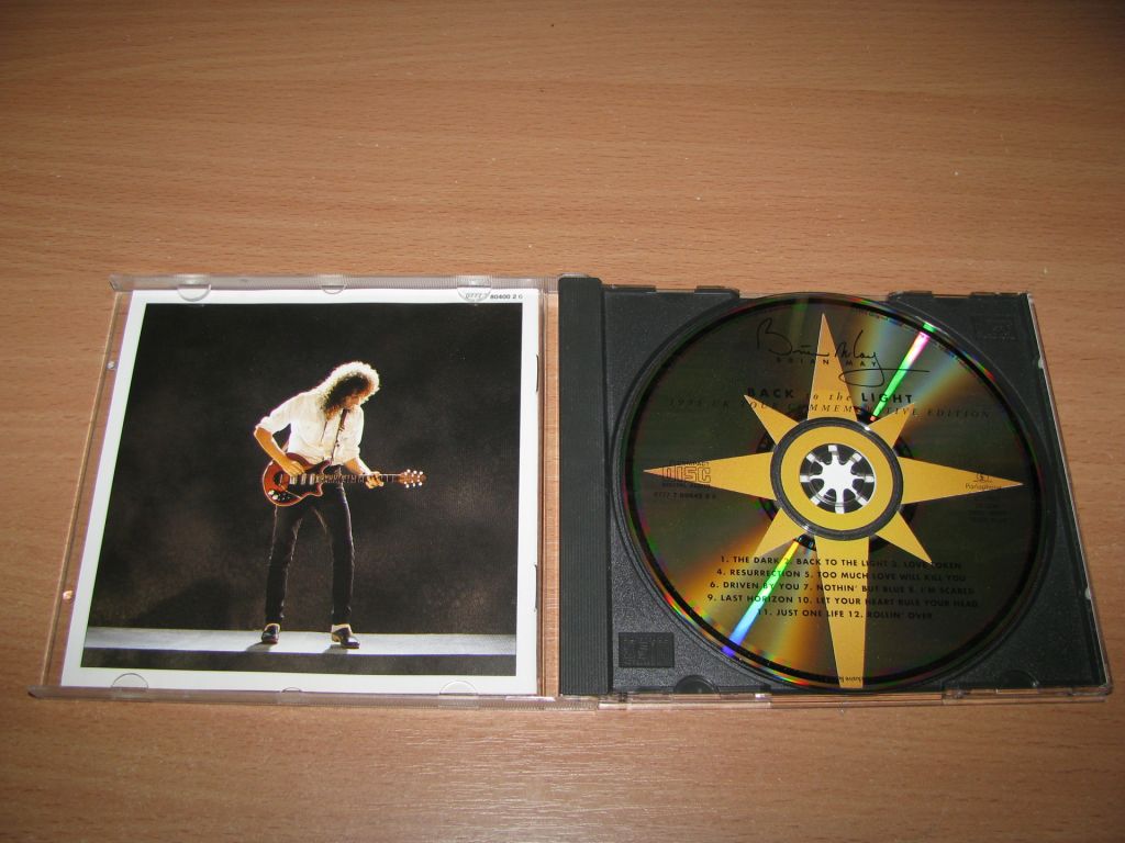 BRIAN MAY - Back To The Light     (1993 Parlophone, 1st press, UK) - фото фото фото 1