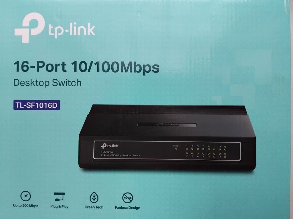 Комутатор TP-Link TL-SF1016D  (16х10/100 Мбіт) - фото фото фото 0