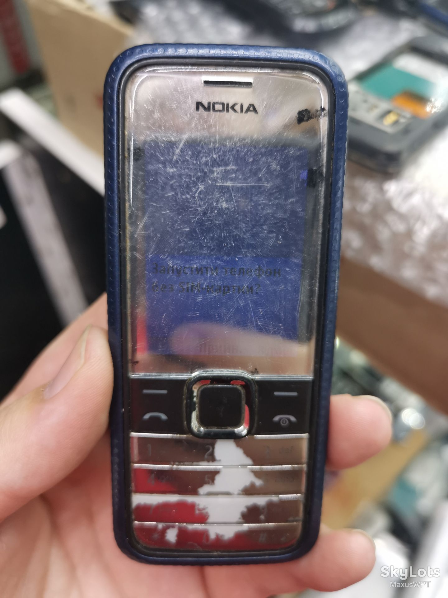 #781 Sklad Nokia 7310c Blue 1 - фото фото фото 0