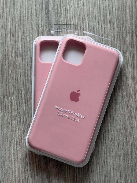 Чохол Silicone Case для Apple iPhone 11 Pro Max Pink - фото фото фото 0