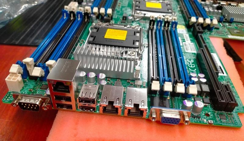 Supermicro X9DRW-3F | 2x Xeon E5-2600 v2 Support | 16x DDR3 Slots - фото фото фото 1
