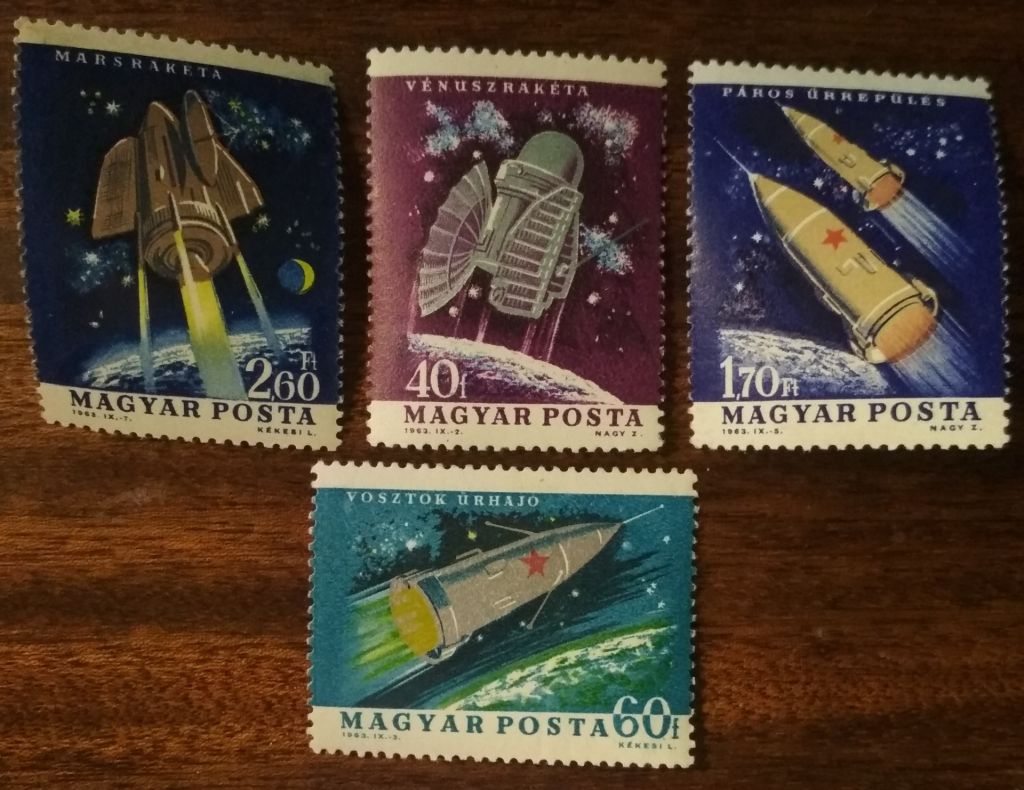 Венгрия Исследование космического пространства 1964 - фото фото фото 0