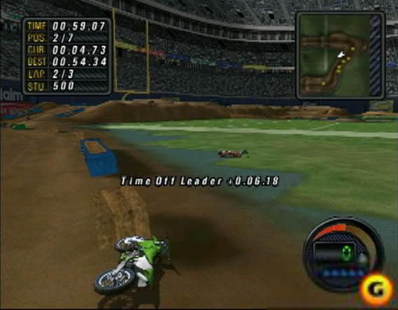 Игра на Nintendo Gamecube "Jeremy McGrath Supercross World"      (PAL) - фото фото фото 6