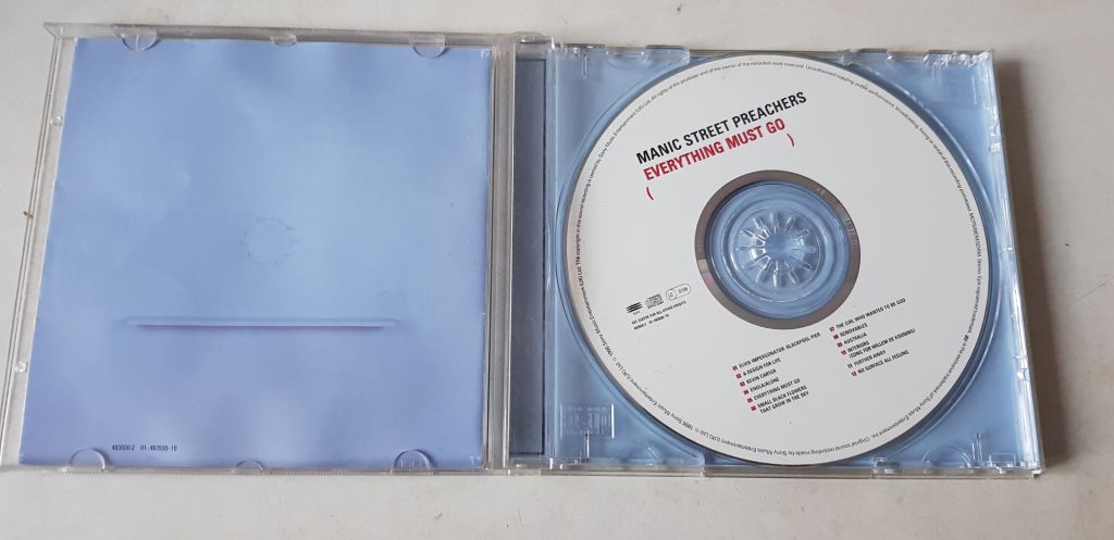 Manic Street Preachers Everything Must Go CD фірмовий - фото фото фото 2
