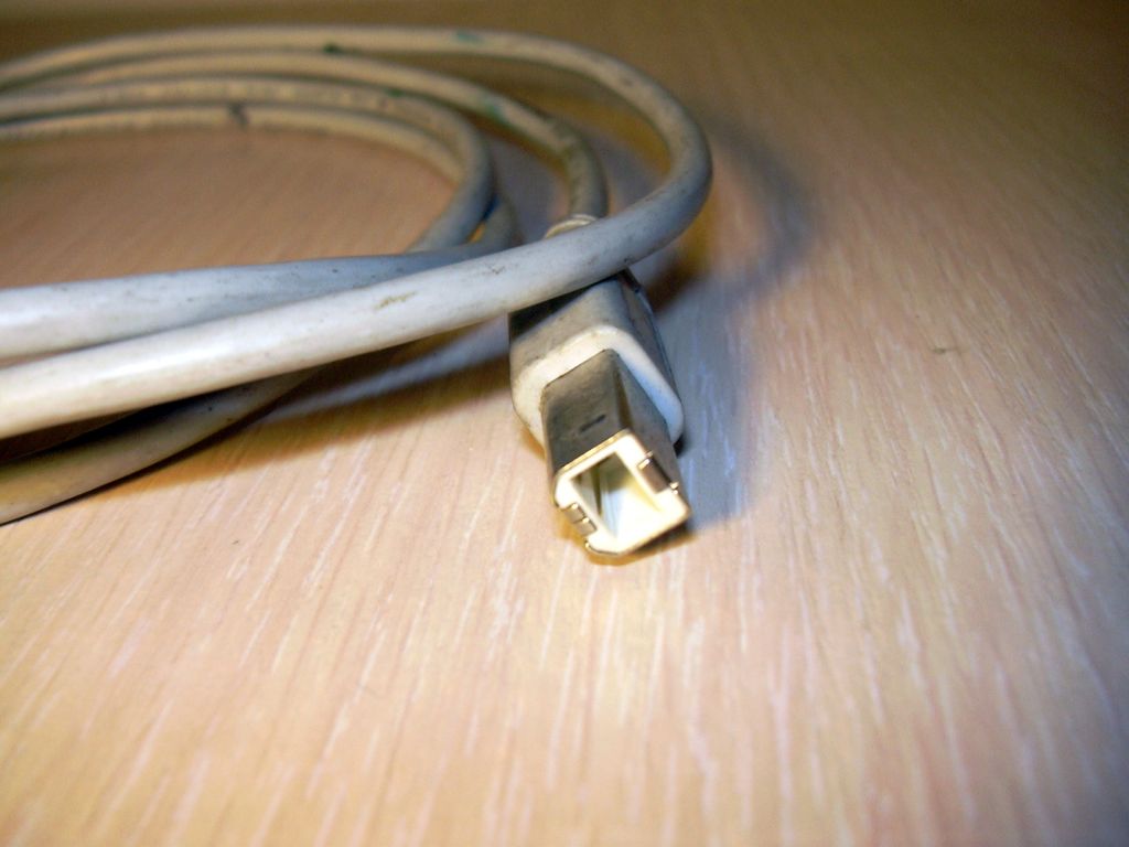 Интерфейсный кабель USB для принтера 1,5м. - фото фото фото 1