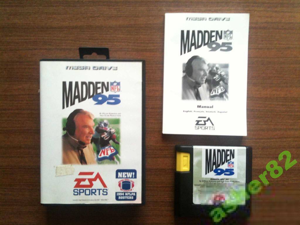 Игра на Sega Mega Drive "Madden NFL 95"        (PAL) - фото фото фото 0