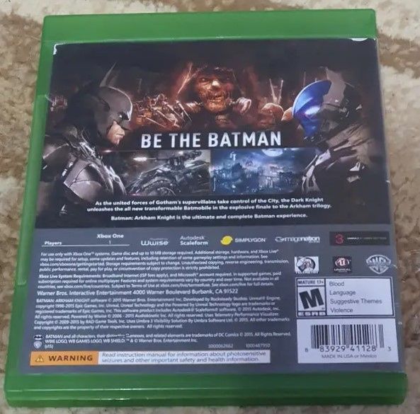 Batman: Arkham Knight — Б/В Диск Xbox One  (Бетмен, Екшн, Фінал Трилогії) - фото фото фото 2