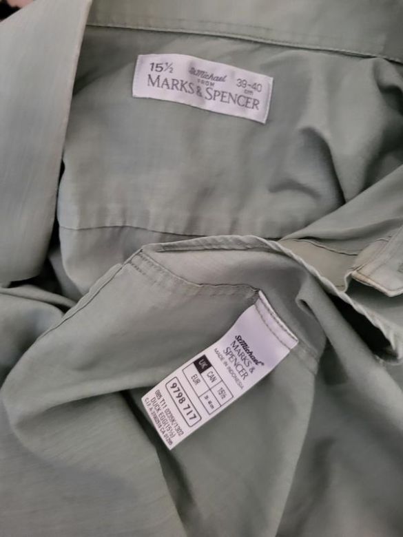 Мужская рубашка m&amp;s - фото фото фото 3