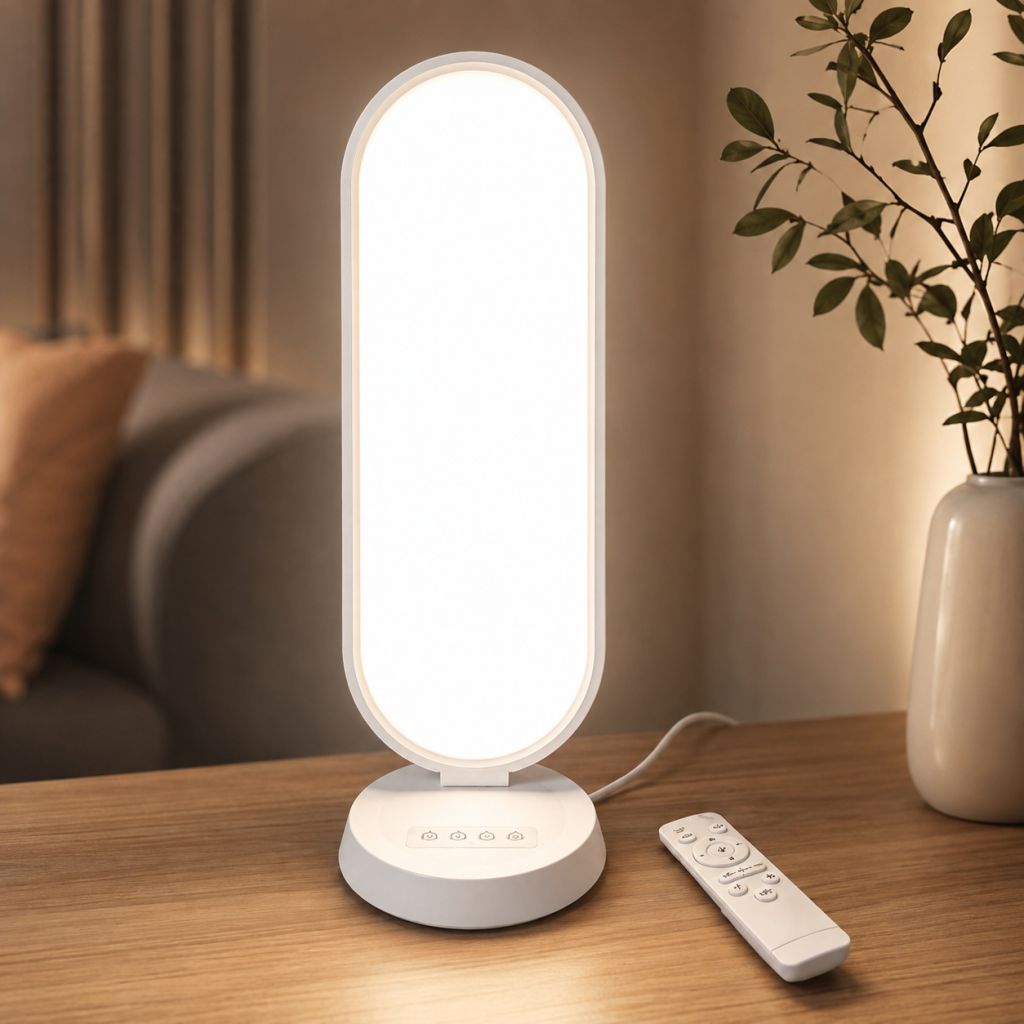Настільна LED-лампа K-52 з регулюванням яскравості та температури світла 38 Вт + пульт - фото фото фото 3