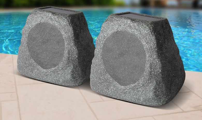BT садові колонки на солн. батареї ION Solar Stone Multi-Link - фото фото фото 7