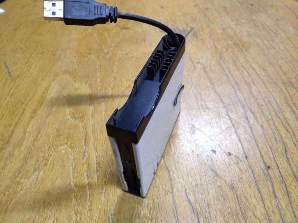 AESDD12U2 Addonics картридер зовнішній USB  (2124-1) - фото фото фото 3