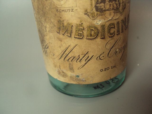 Бутылка 1883 marty-cognac medicinal   (№ 214) - фото фото фото 6
