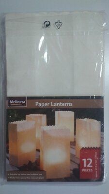 Паперовий ліхтар для прикраси приміщень 12 шт. Melinera - фото фото фото 2