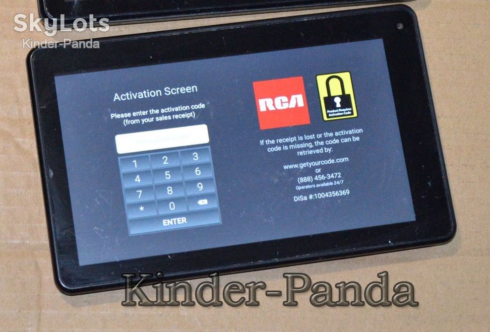 Снимаю RCA Disa блокировку с планшетов  (Unlock, разблокировка, блокировка активации) - фото фото фото 1