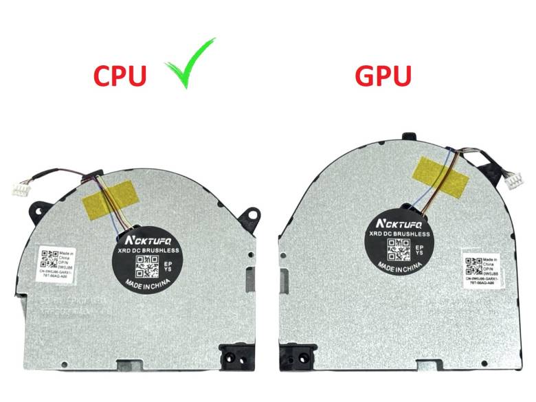 Вентилятор кулер FAN для ноутбука Lenovo Legion Y540-15IRH Y7000 CPU - фото фото фото 2