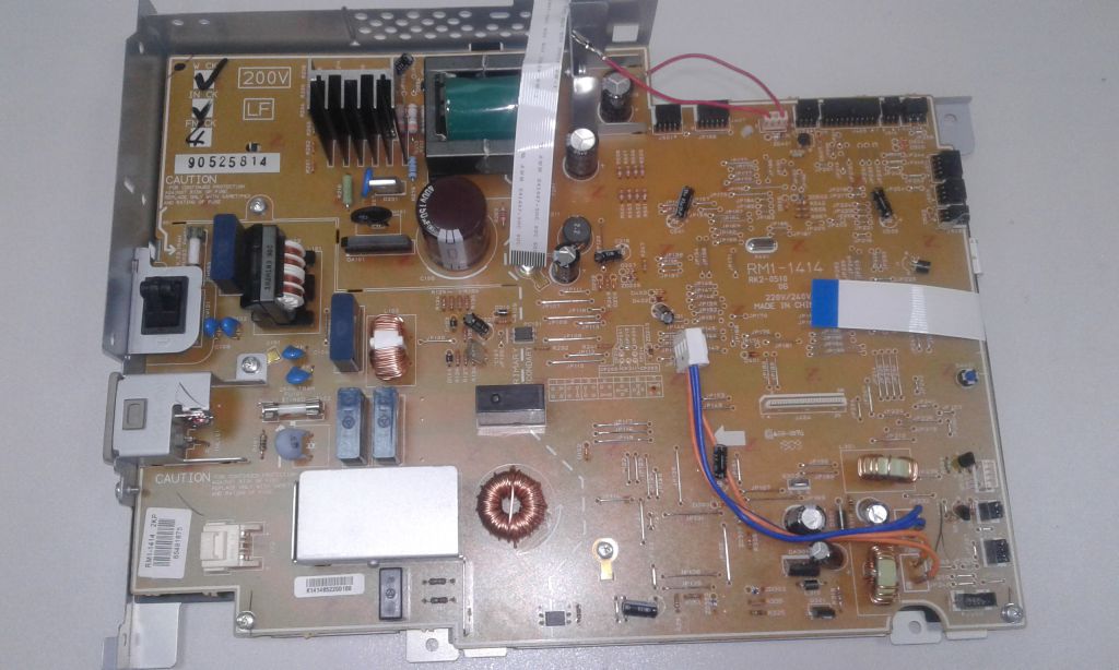 Плата Engine controller assembly для HP LaserJet 2400/2410/2420/2430 , RM1-1524/RM1-1414 - фото фото фото 0