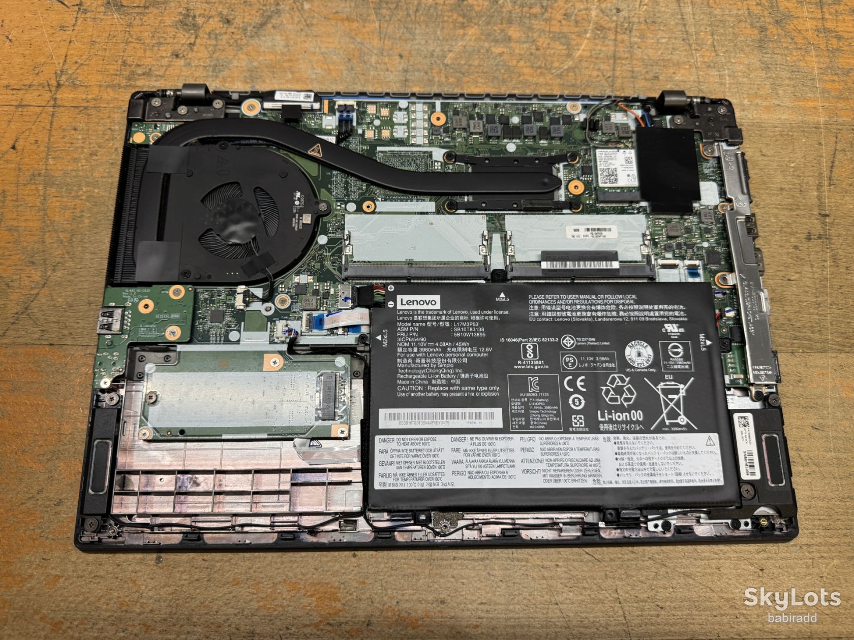 Ноутбук LENOVO L14 G1 I5-10210U/БЕЗ DDR4/БЕЗ SSD   (43) - фото фото фото 4